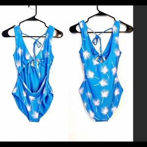 Of One Sea Reversible Dandelion Print One Piece